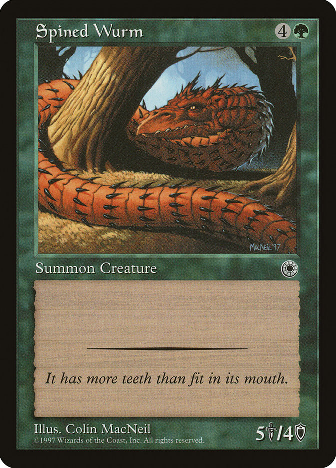 Spined Wurm