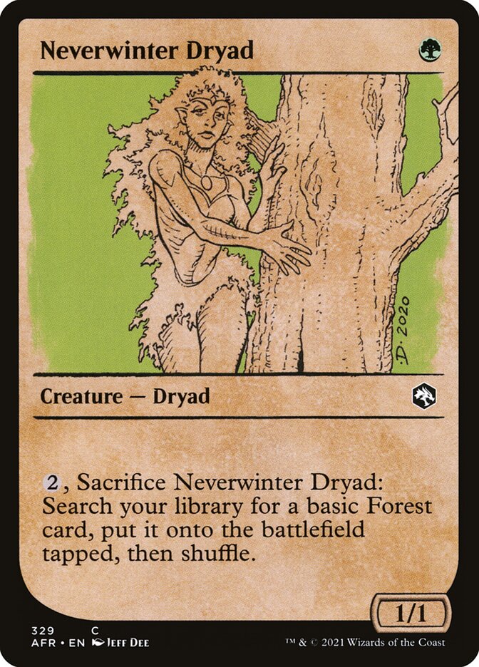 Neverwinter Dryad