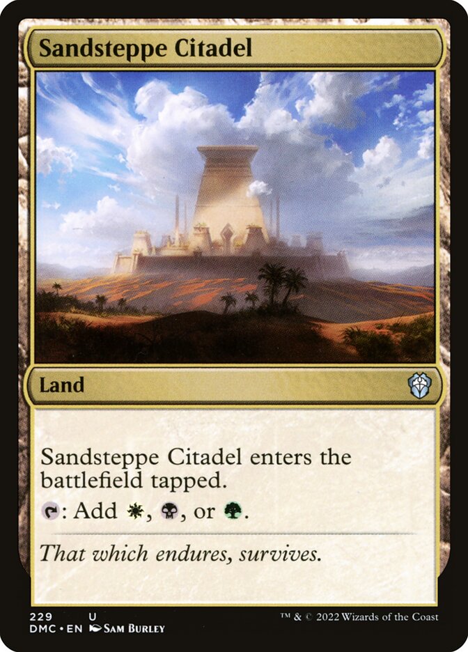 Sandsteppe Citadel