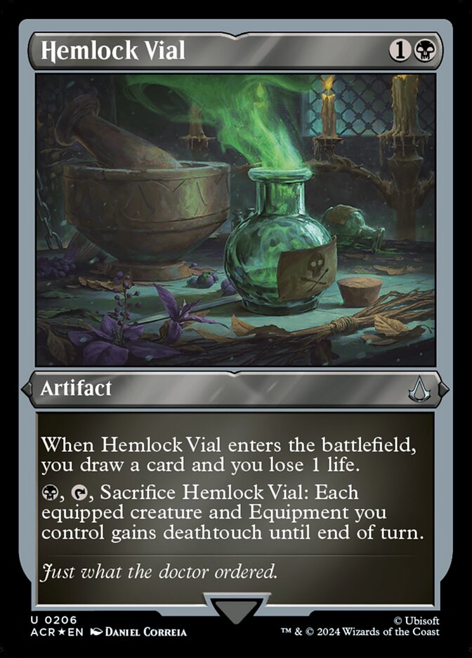 Hemlock Vial