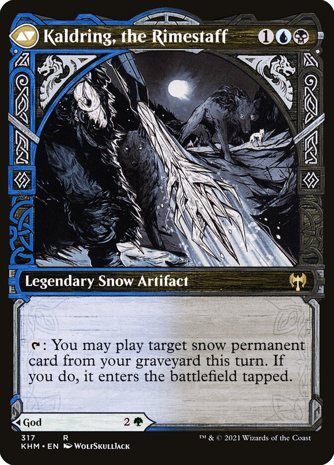 Jorn, God of Winter // Kaldring, the Rimestaff