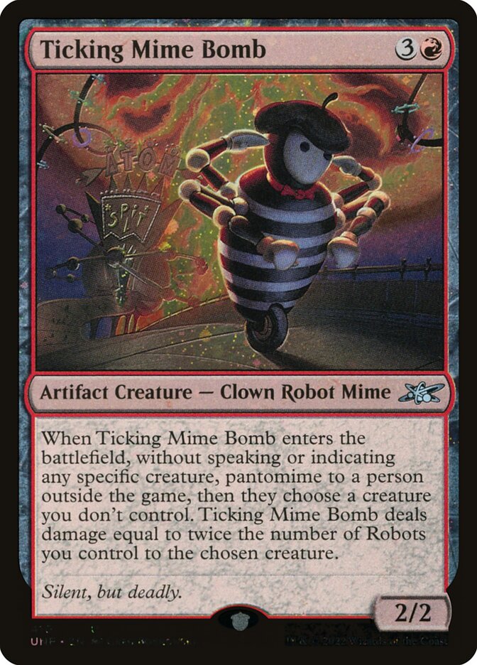 Ticking Mime Bomb