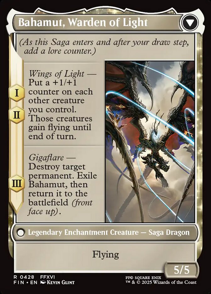 Dion, Bahamut's Dominant // Bahamut, Warden of Light