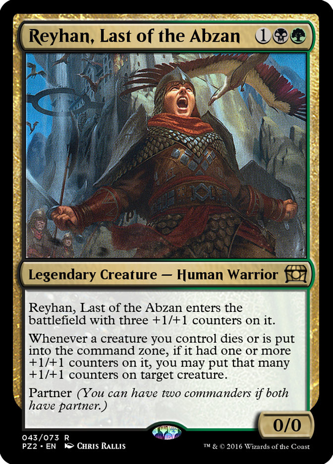 Reyhan, Last of the Abzan