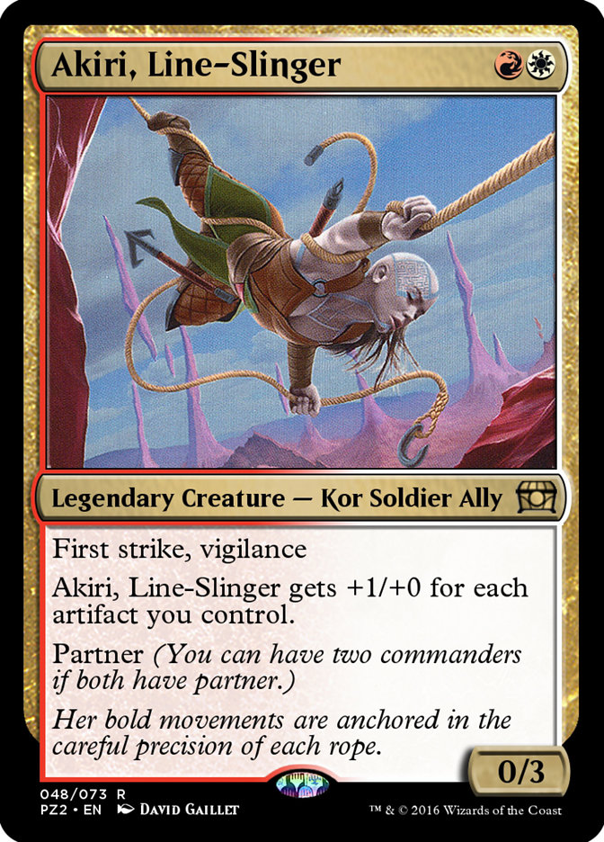 Akiri, Line-Slinger