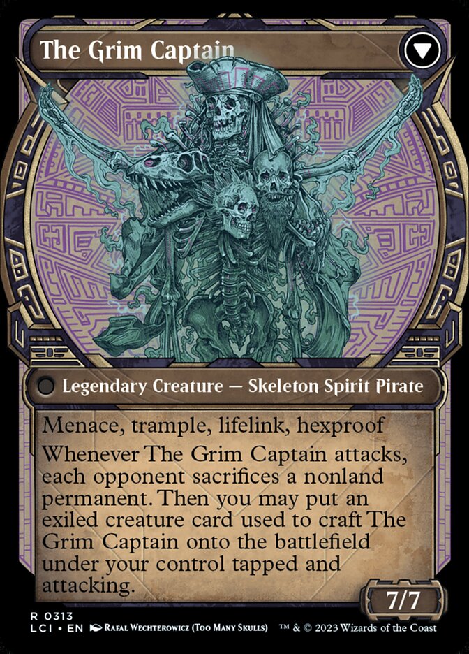 Throne of the Grim Captain // The Grim Captain