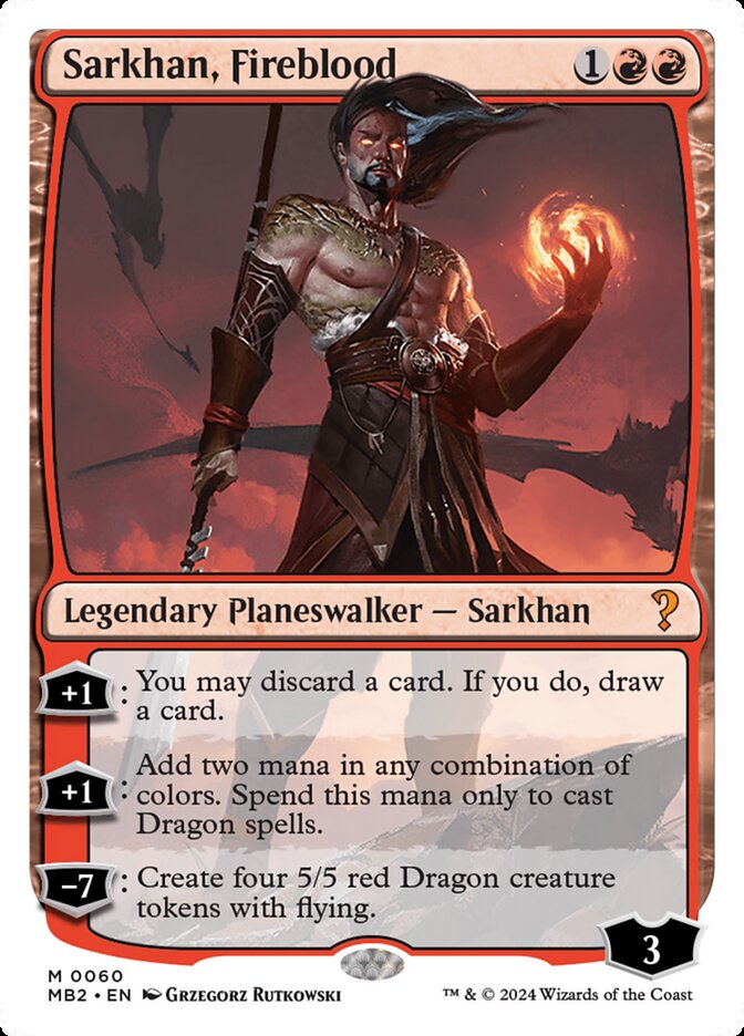 Sarkhan, Fireblood