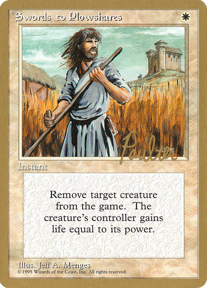 Swords to Plowshares