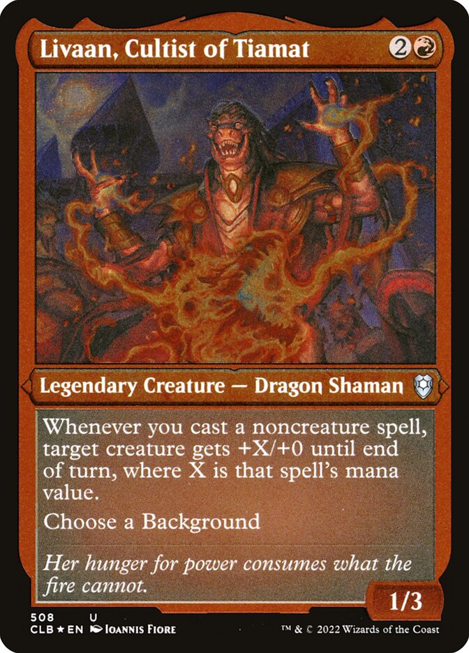 Livaan, Cultist of Tiamat