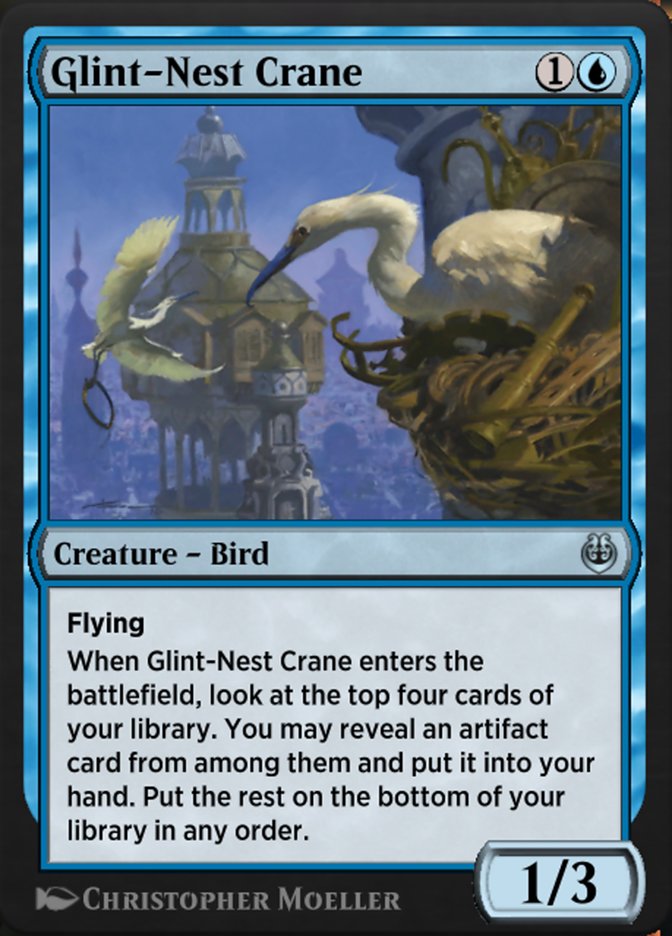 Glint-Nest Crane