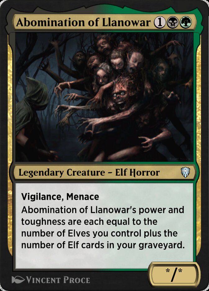 Abomination of Llanowar