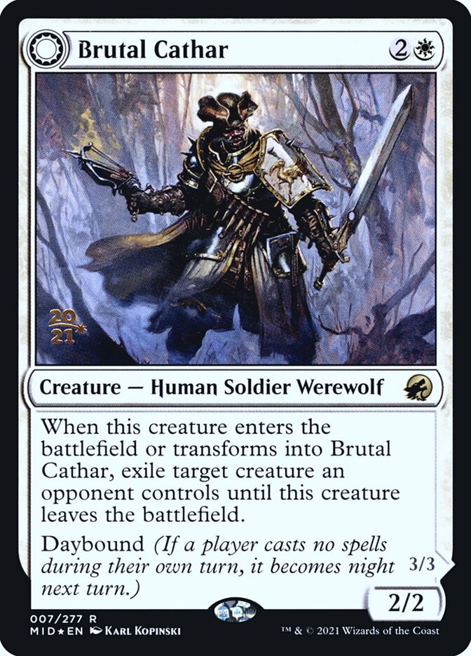 Brutal Cathar // Moonrage Brute