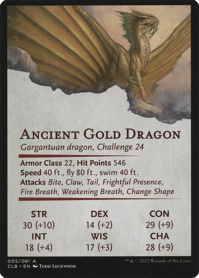 Ancient Gold Dragon // Ancient Gold Dragon