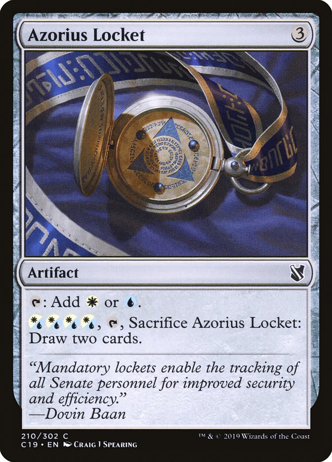 Azorius Locket