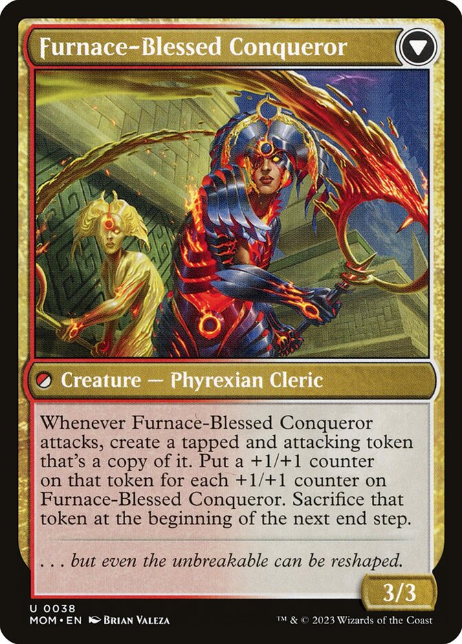 Sun-Blessed Guardian // Furnace-Blessed Conqueror