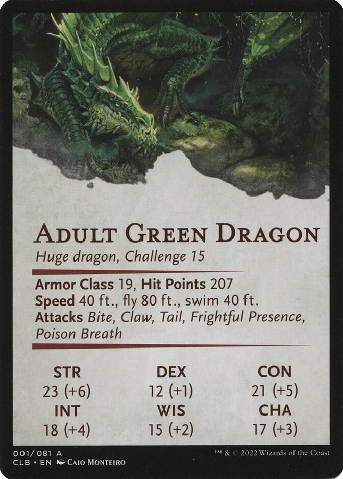 Lurking Green Dragon // Lurking Green Dragon