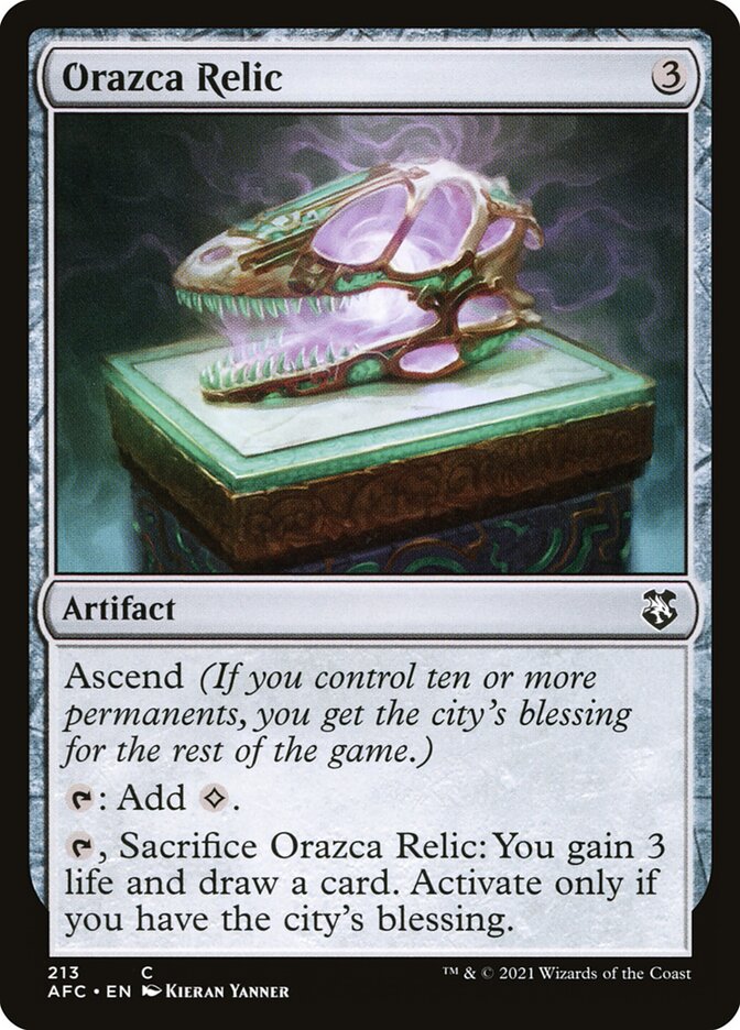 Orazca Relic