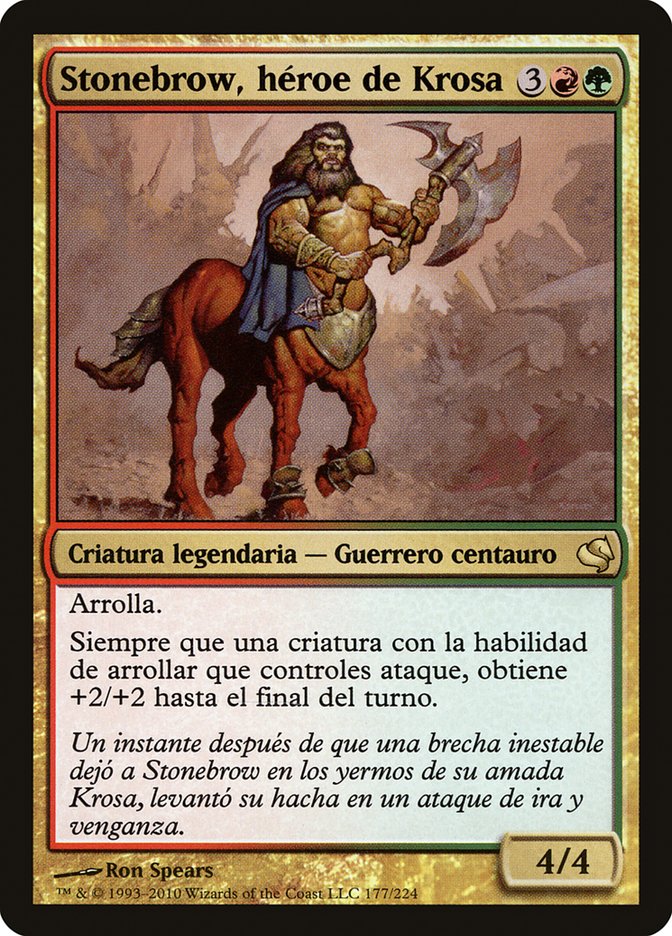 Stonebrow, Krosan Hero