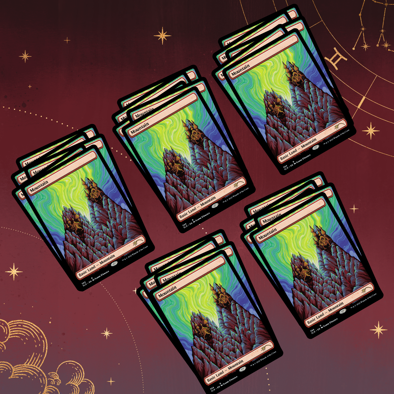 Secret Lair Bundle Astrology Lands Gemini
