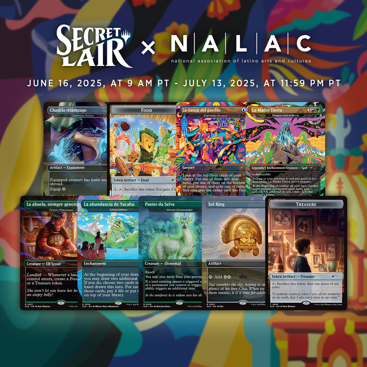 Secret Lair Drop Secret Lair x NALAC Nuestra Magia