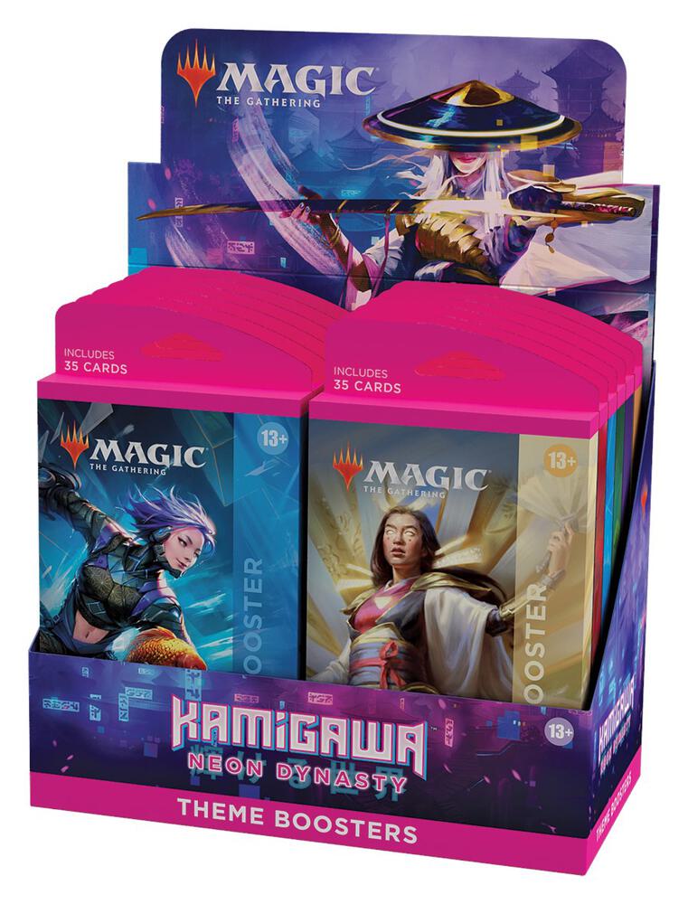 Kamigawa Neon Dynasty Theme Booster Box Case