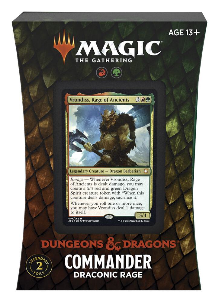 Adventures in the Forgotten Realms Commander Deck Draconic Rage