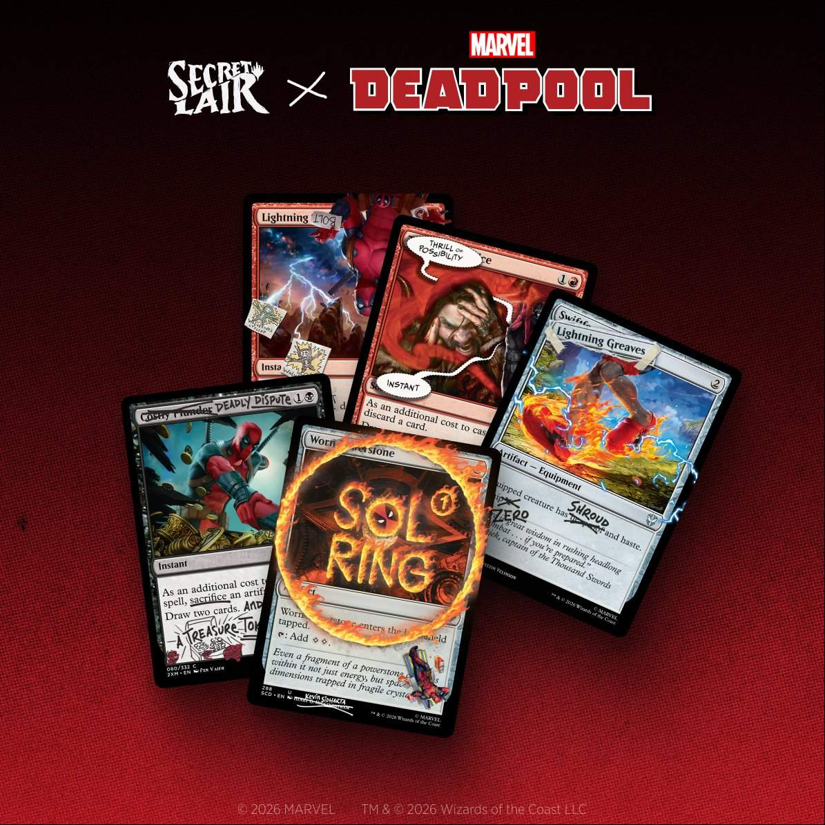 Secret Lair Drop Marvels Deadpool I Fixed It (Youre Welcome)