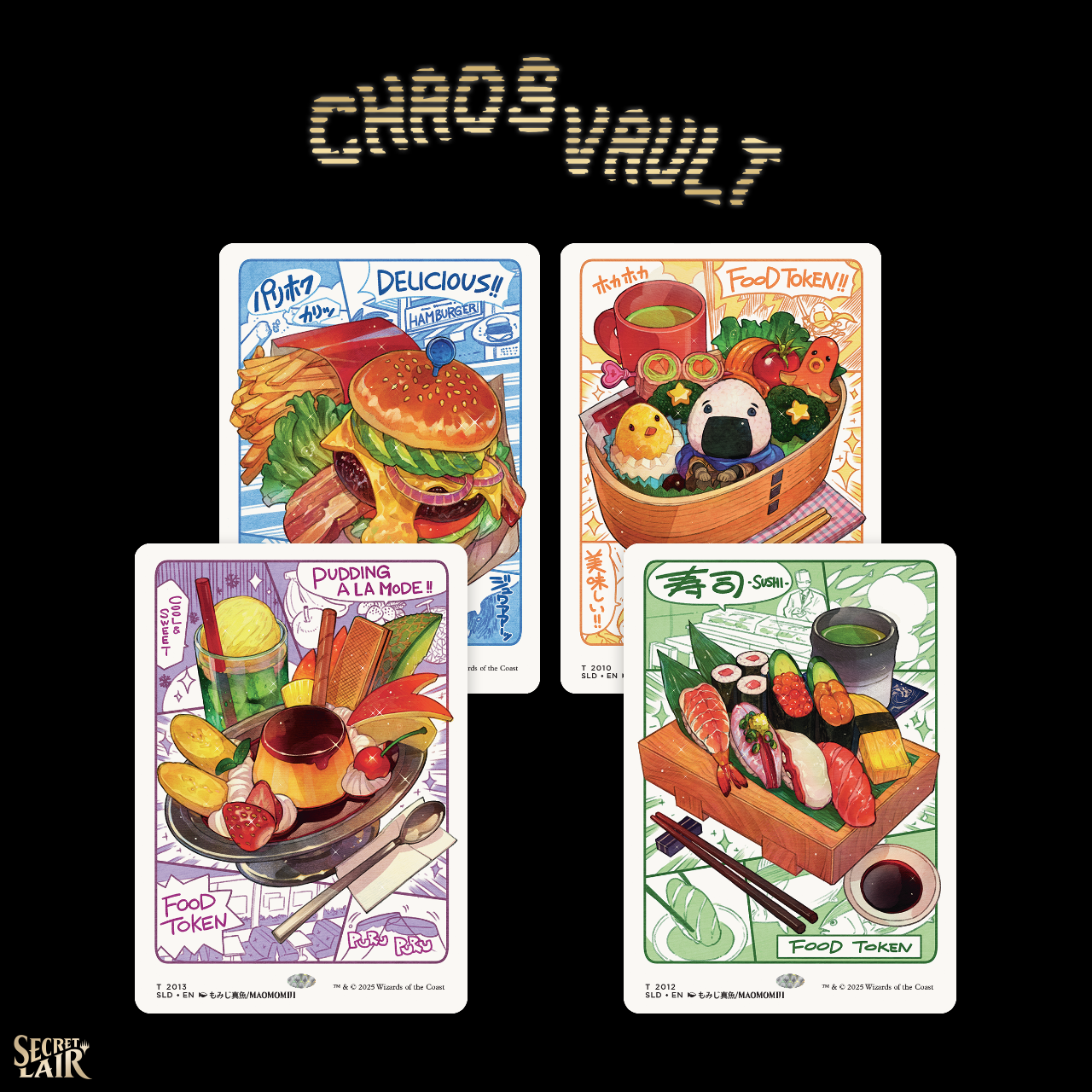 Secret Lair Drop Oishii Tokens
