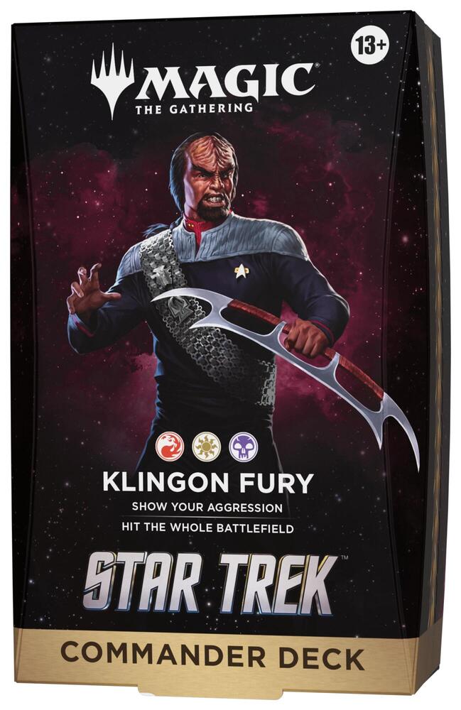 Star Trek Commander Deck Klingon Fury