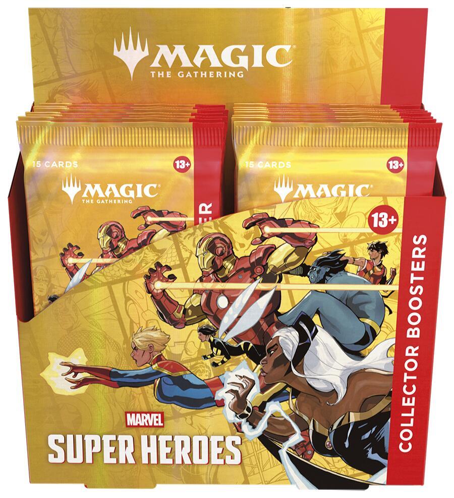 Marvel Super Heroes Collector Booster Box Case