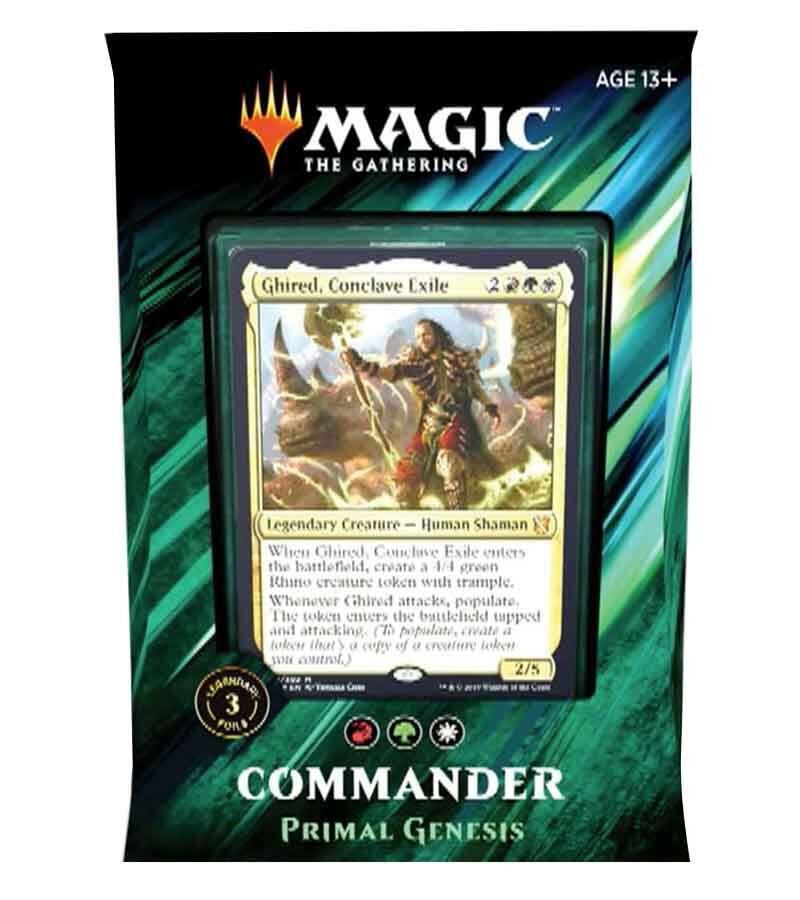 Commander 2019 Commander Deck Primal Genesis