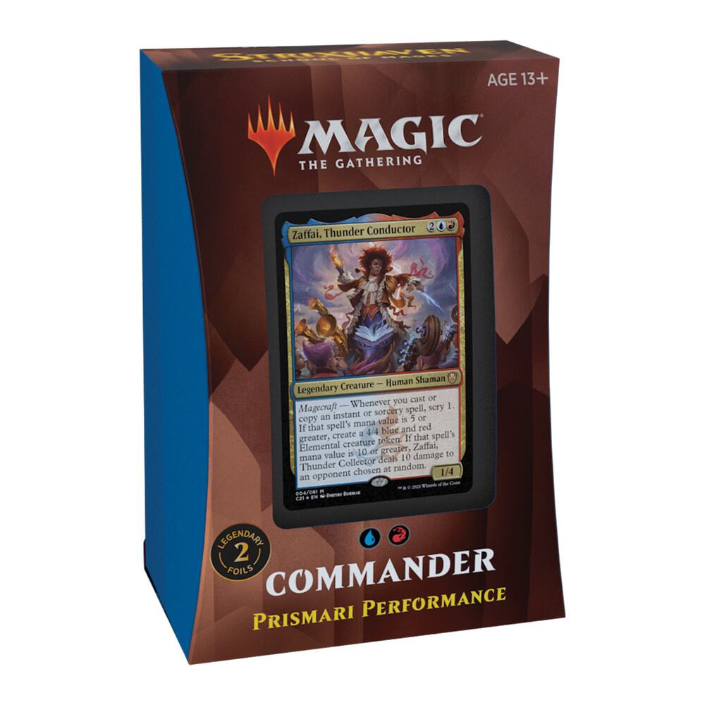 Commander 2021 Commander Deck Prismari Performance Minimal Packaging