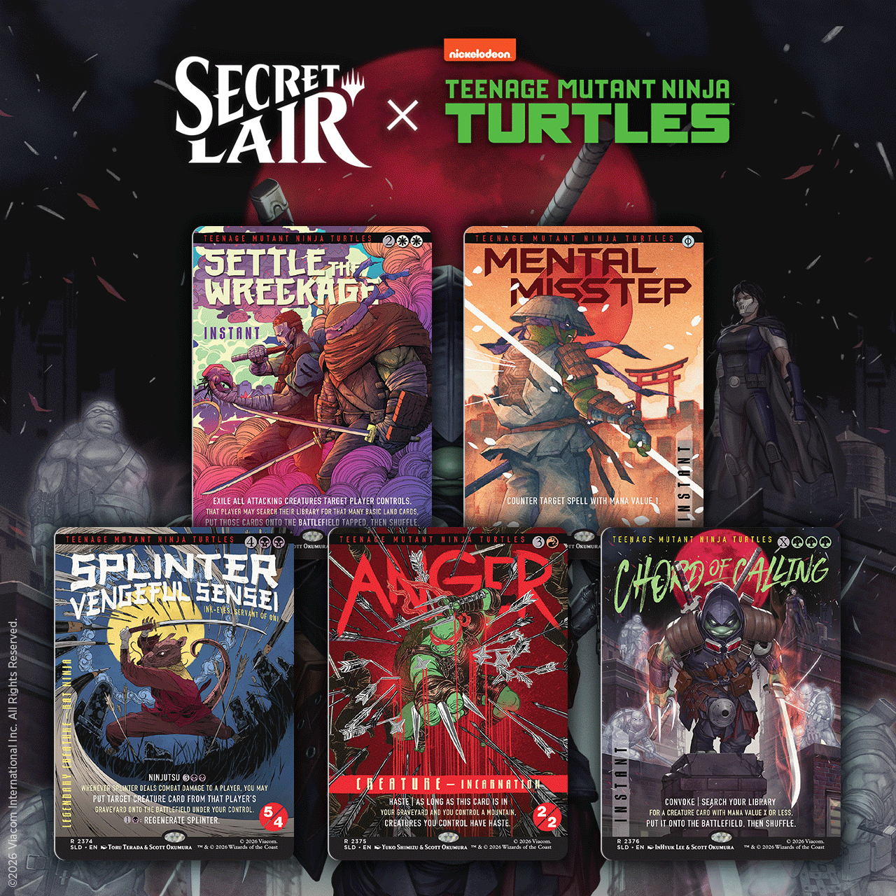 Secret Lair Drop Teenage Mutant Ninja Turtles The Last Ronin