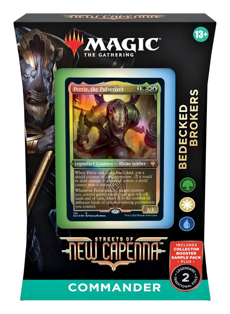 Streets of New Capenna Commander Deck Bedecked Brokers Minimal Packaging