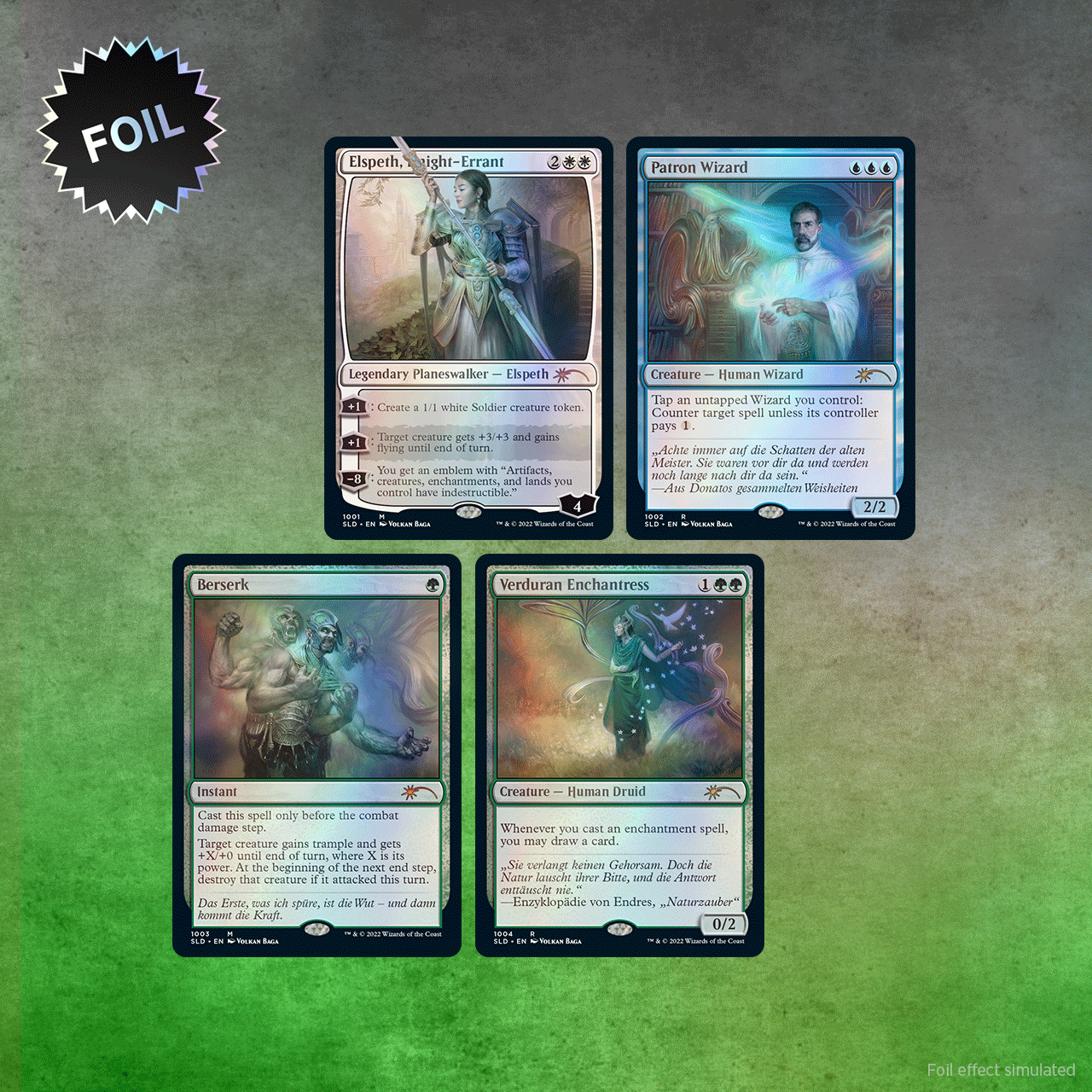 Secret Lair Drop Artist Series Volkan Baga Foil