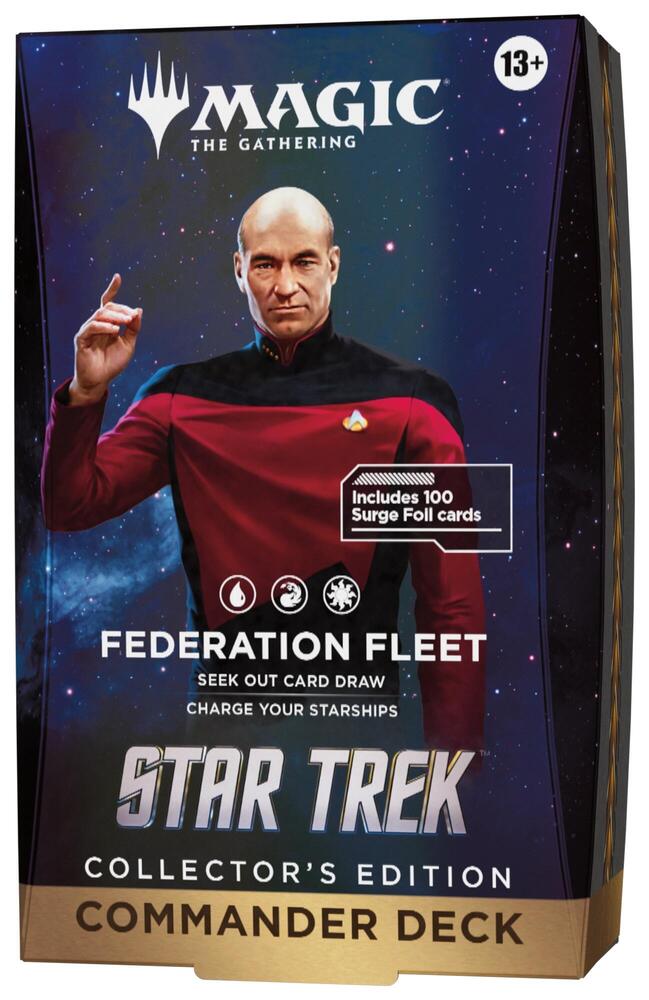 Star Trek Collector Commander Deck Federation Fleet