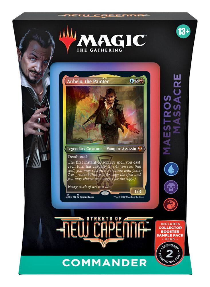 Streets of New Capenna Commander Deck Maestros Massacre Minimal Packaging