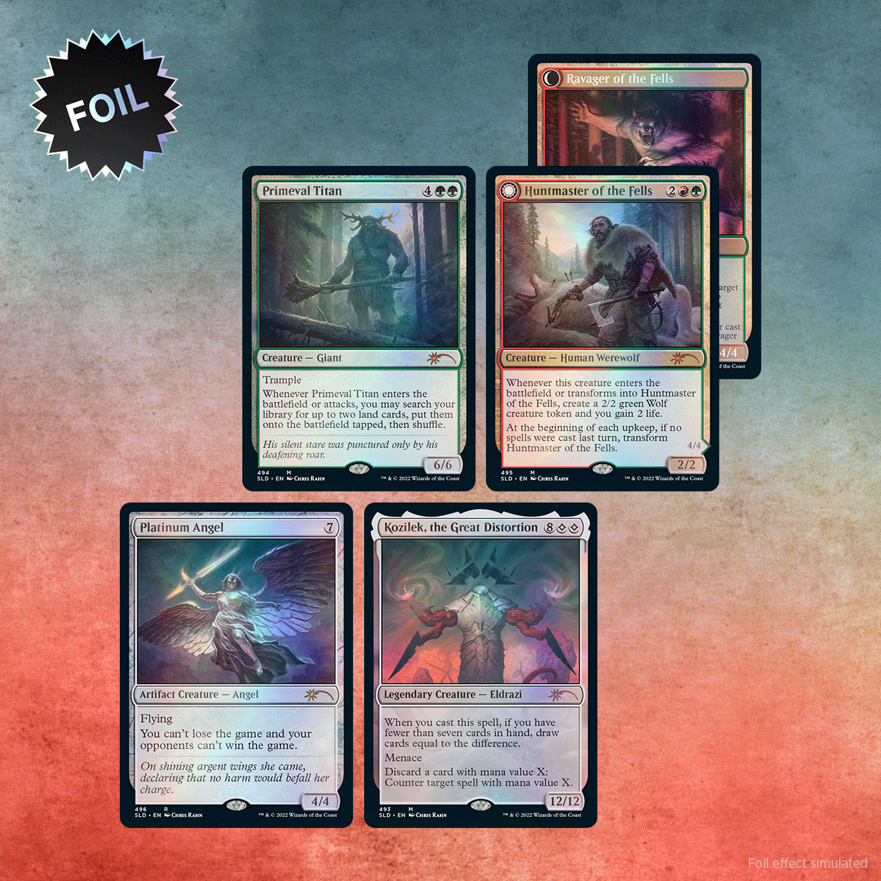 Secret Lair Drop Artist Series Chris Rahn Foil