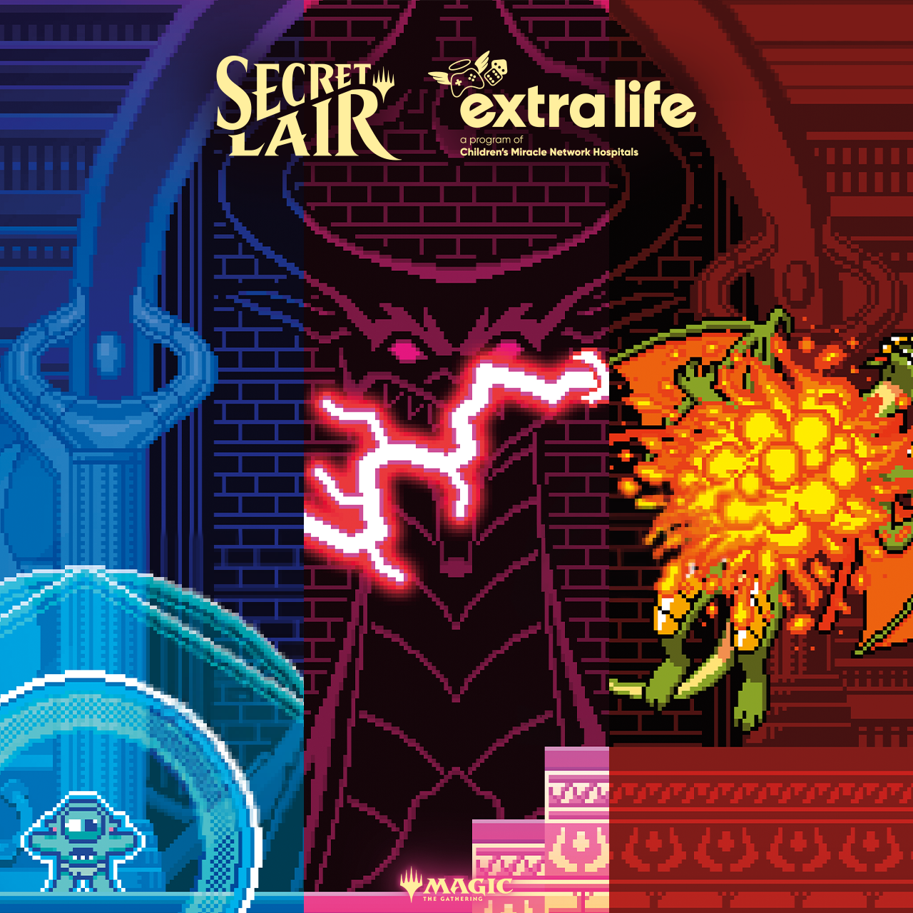 Secret Lair Drop Extra Life 2024 Pixel Perfect