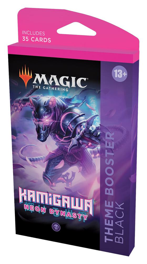 Kamigawa Neon Dynasty Theme Booster Black