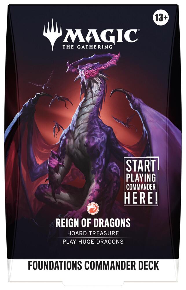 Foundations Commander Deck Reign of Dragons