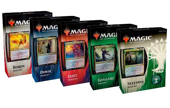 Guilds of Ravnica Guild Kits Set of 5