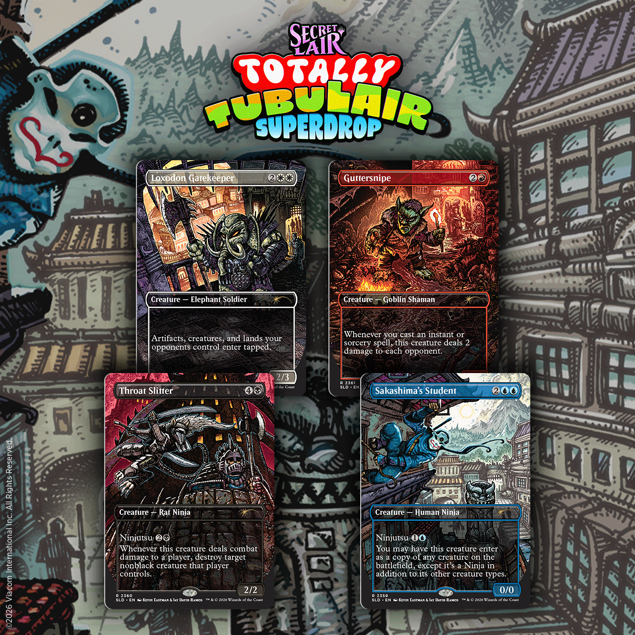 Secret Lair Drop Featuring Kevin Eastman (Colors)