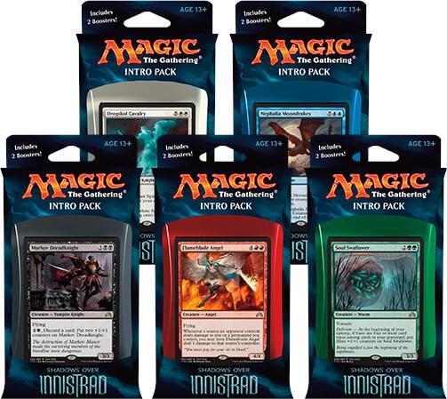 Shadows over Innistrad Intro Pack Set of 5
