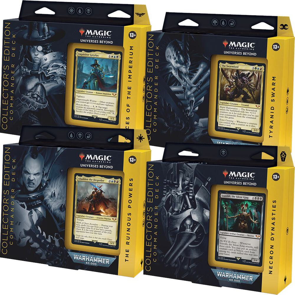 Warhammer 40000 Commander Deck Display Collectors Edition