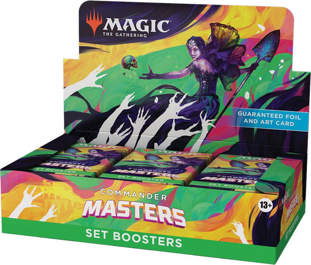 Commander Masters Set Booster Box Case