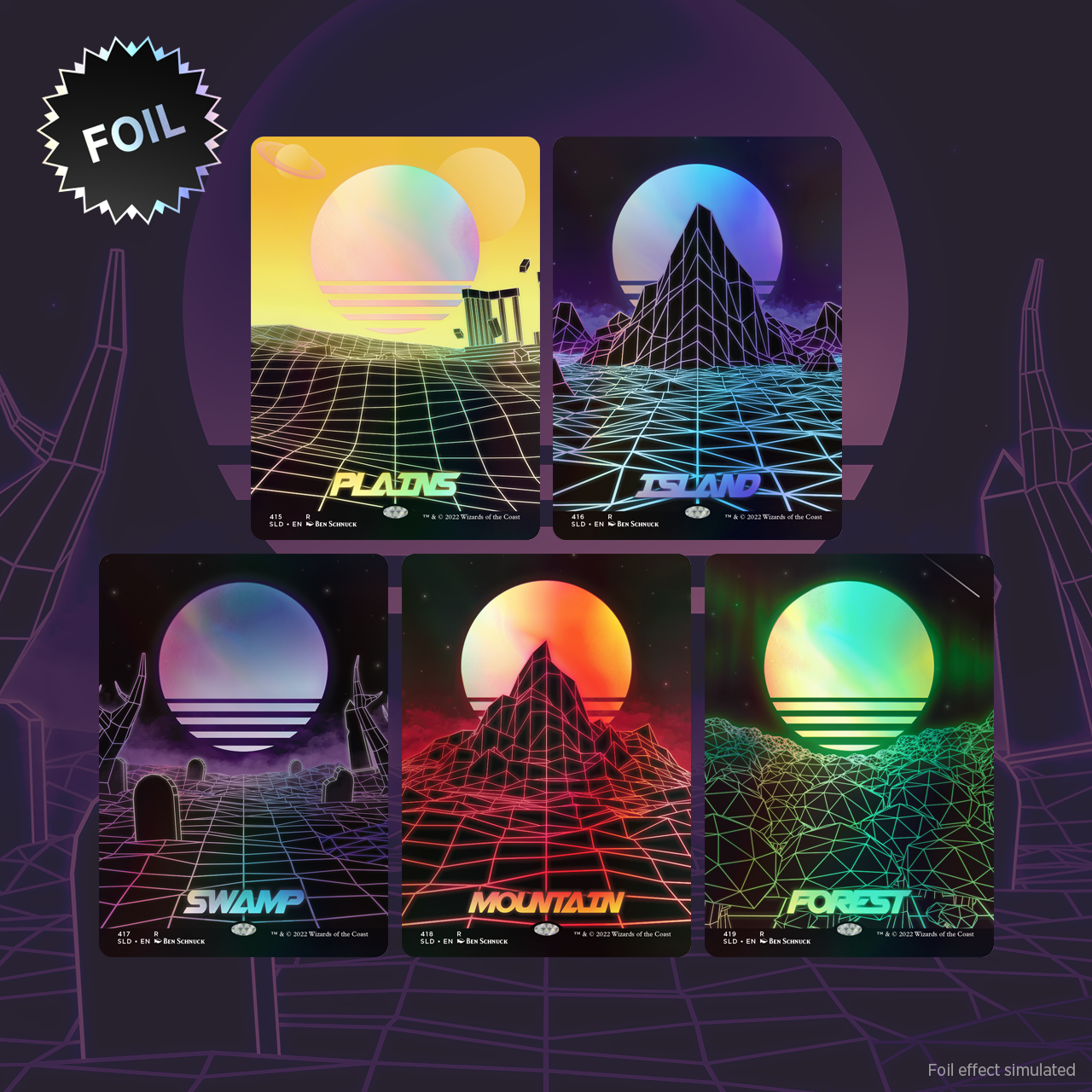 Secret Lair Drop Shades Not Included Foil