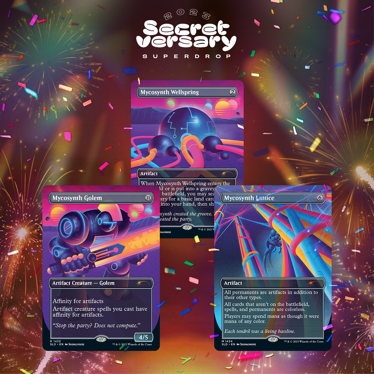 Secret Lair Drop Mycosynthwave