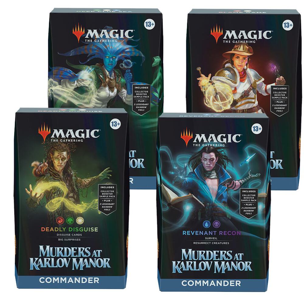 Murders at Karlov Manor Commander Deck Display