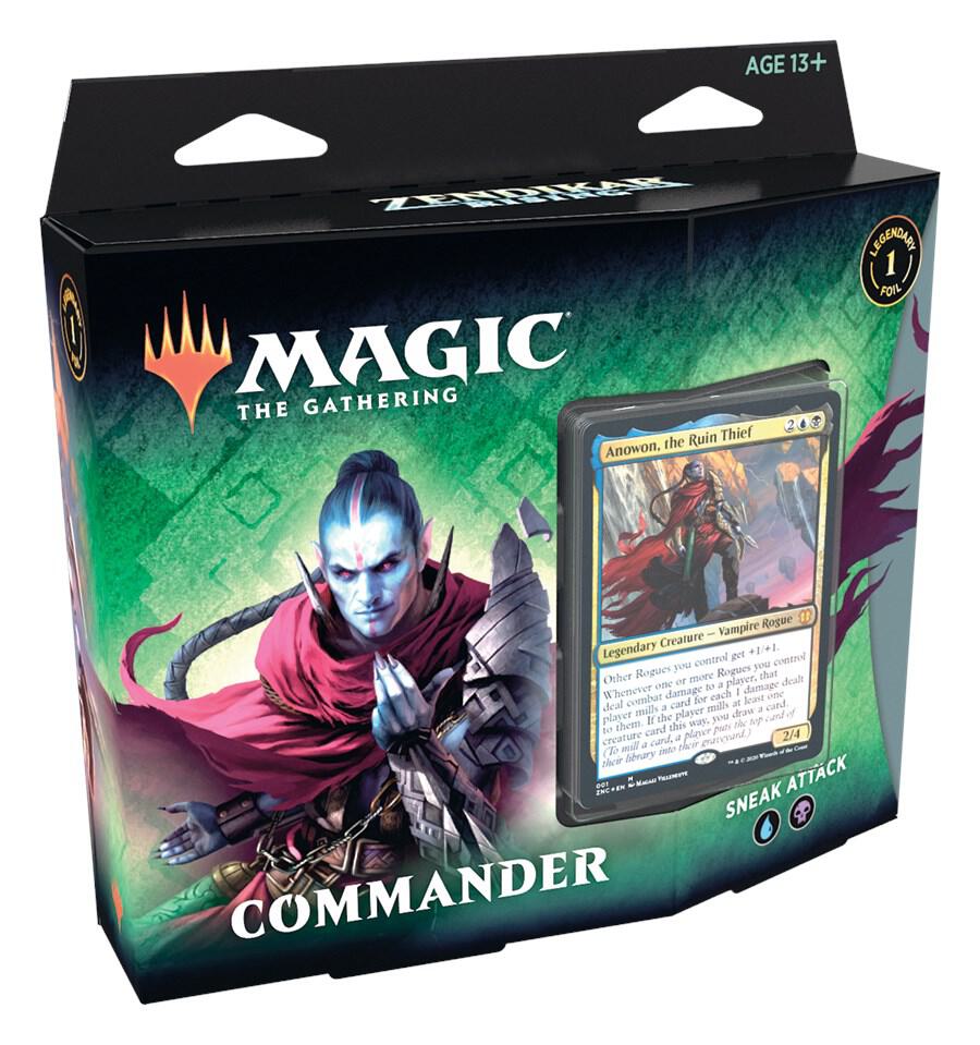 Zendikar Rising Commander Deck Sneak Attack